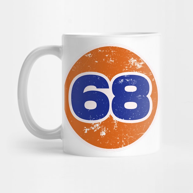 68 Vintage Number by Wishing Well